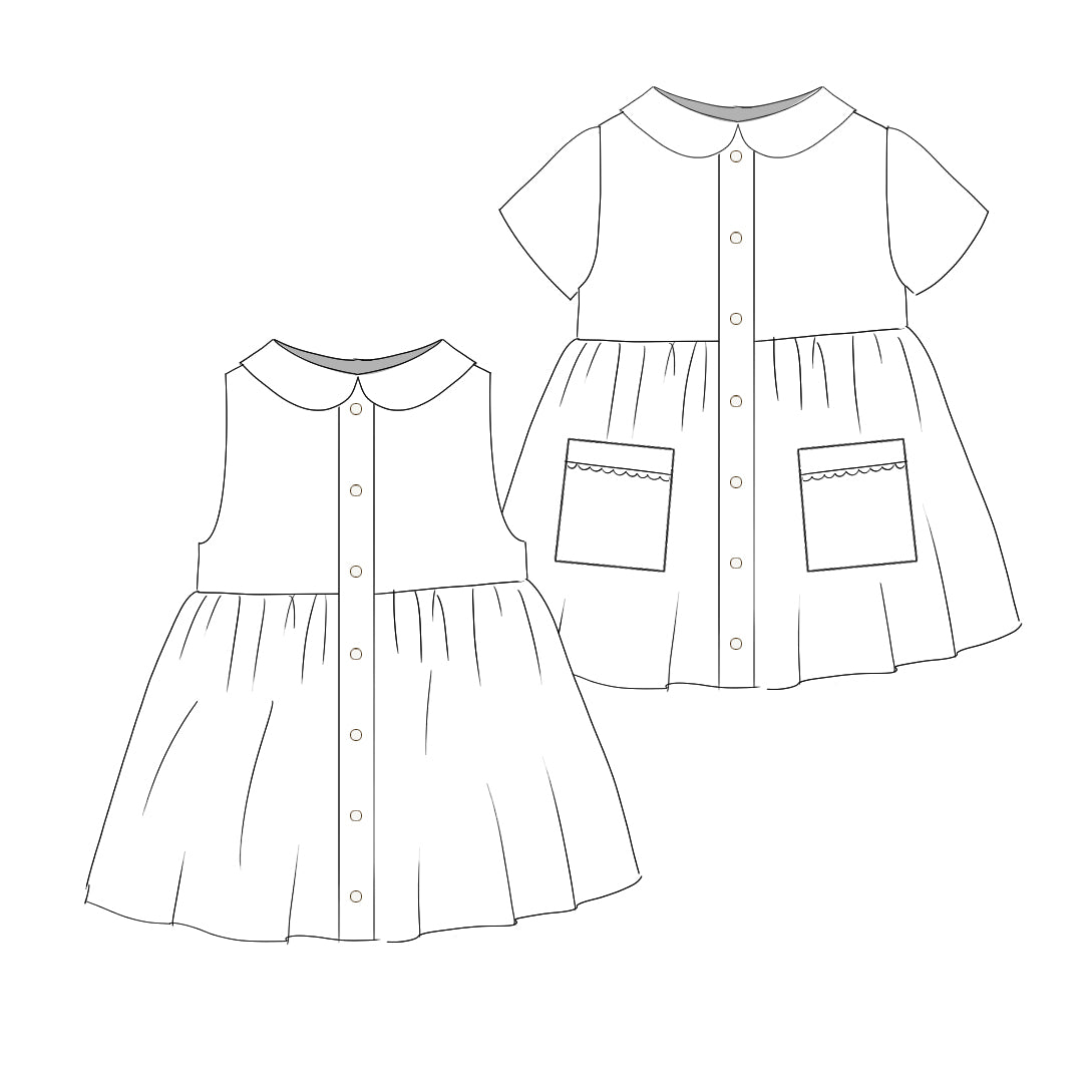 Custom Fabric - Smock Dress