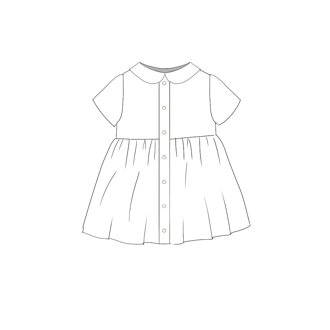 Custom Fabric - Smock Dress