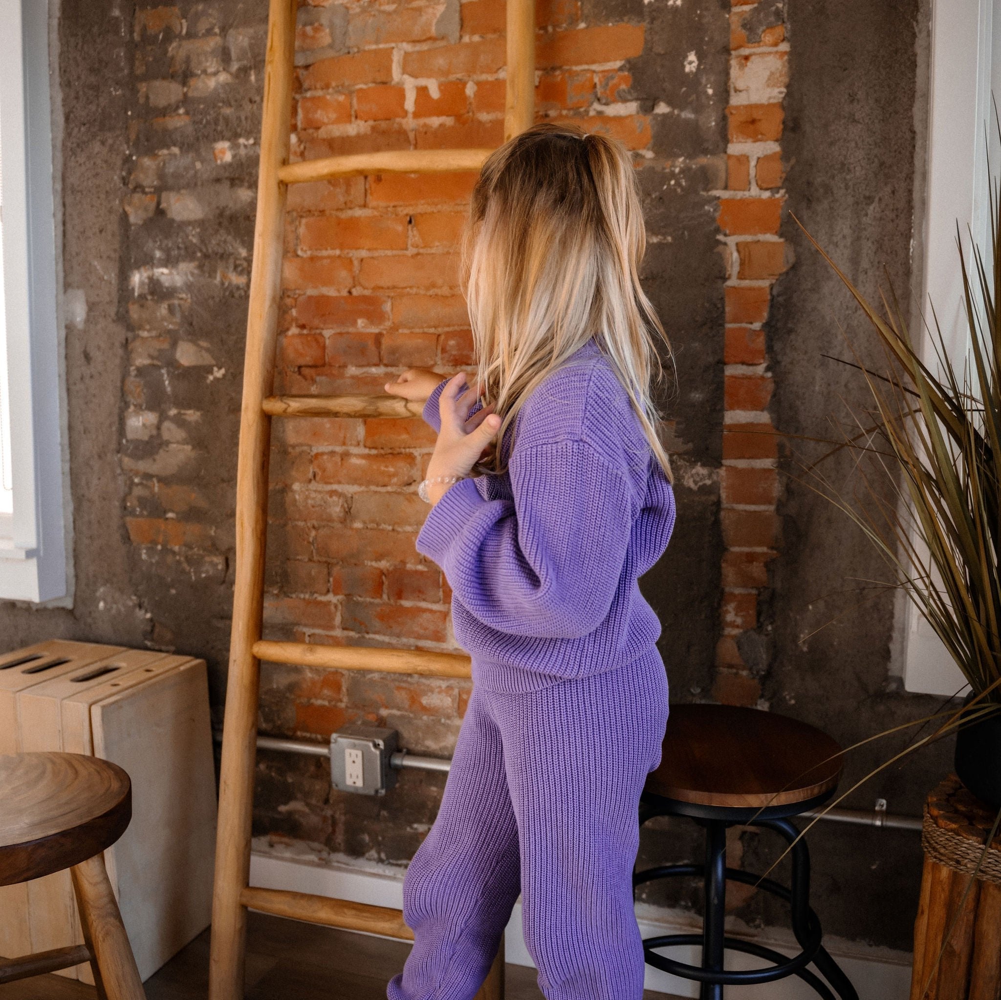 Violet Sweater Set