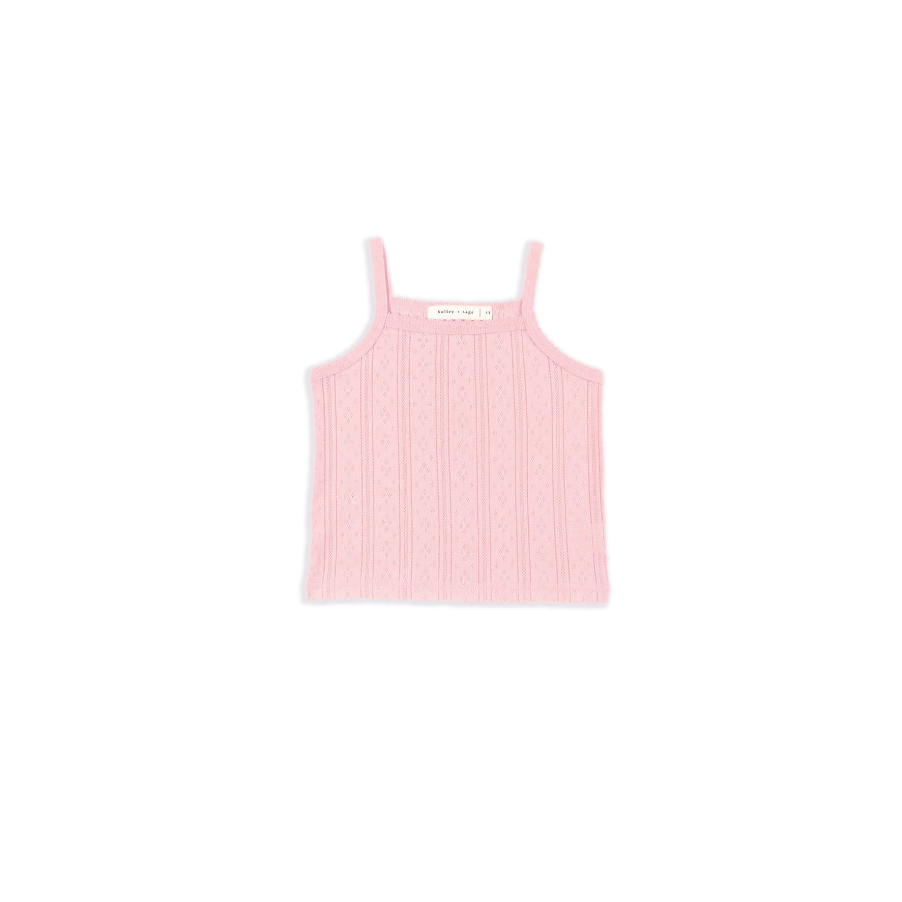 Pointelle Camisole in Rose Petal