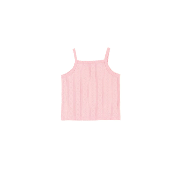 Pointelle Camisole in Rose Petal