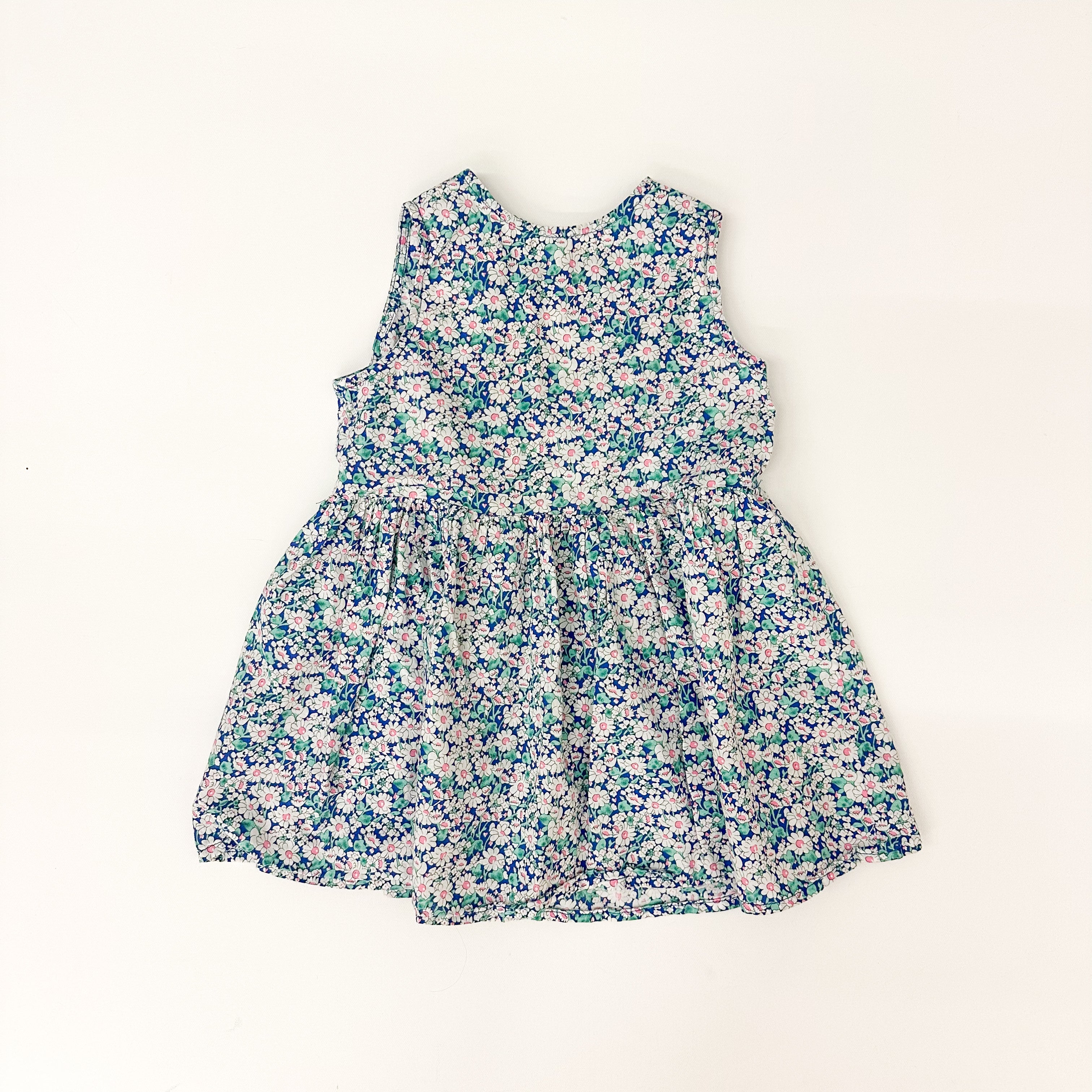 SAMPLE SALE, Blue Daisy Smock, 3T