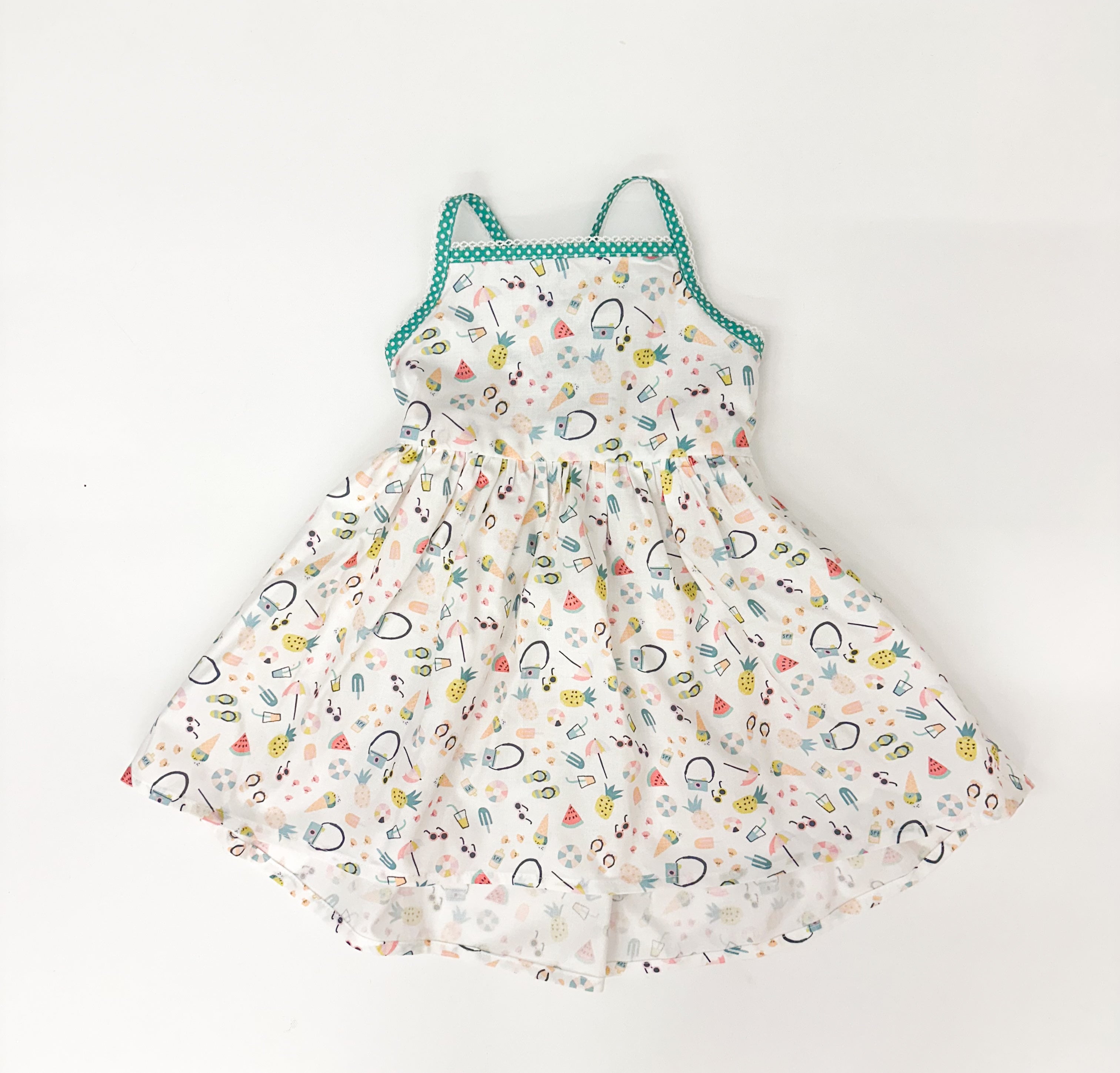 SAMPLE SALE, Beachy Things Tie Back Sundress, 4T