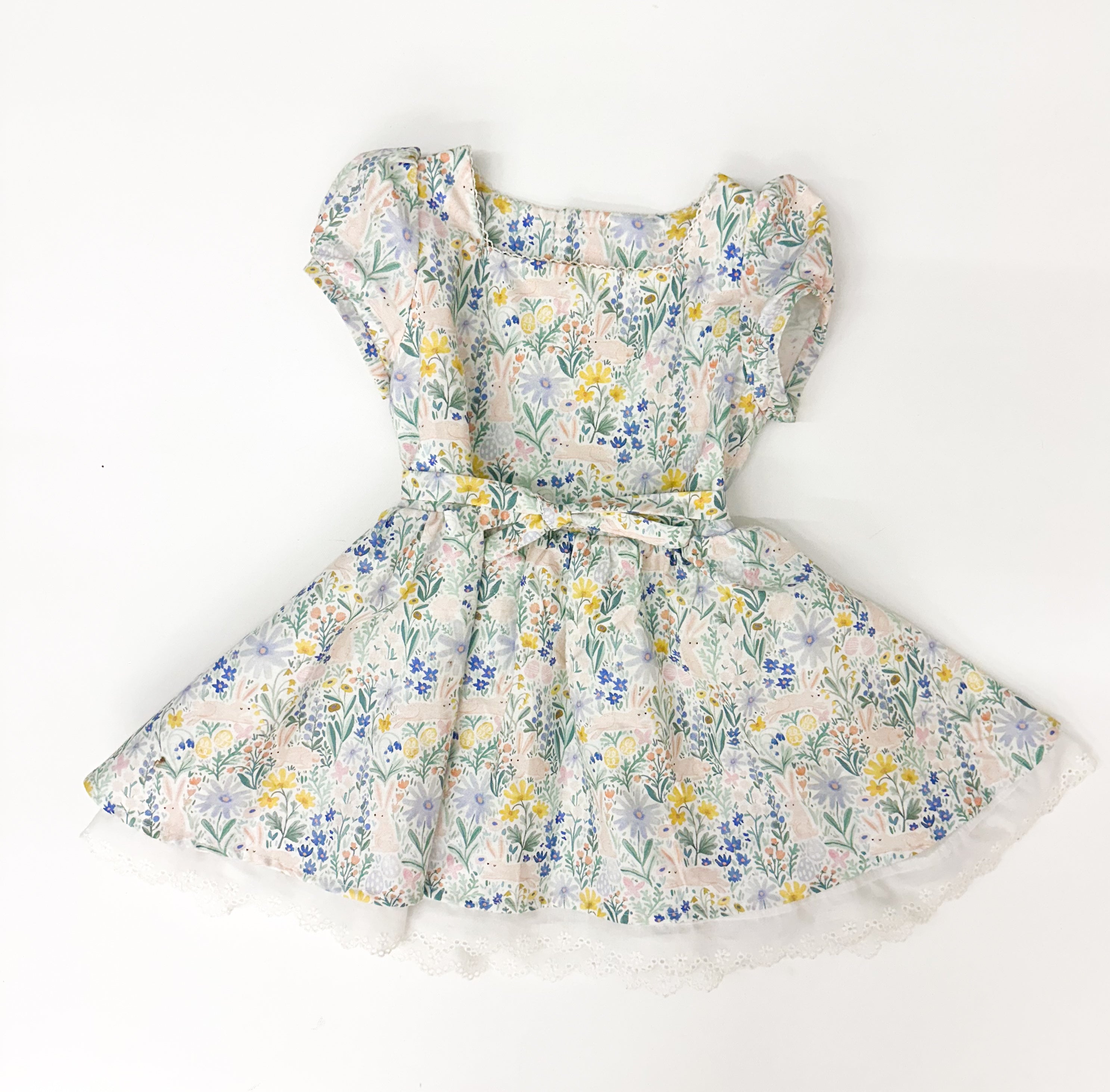 SAMPLE SALE, Bunny Tea Dress, 3T