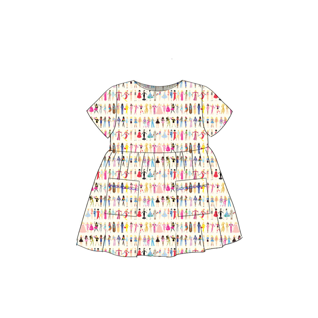 Barbie World - Simple Smock Dress