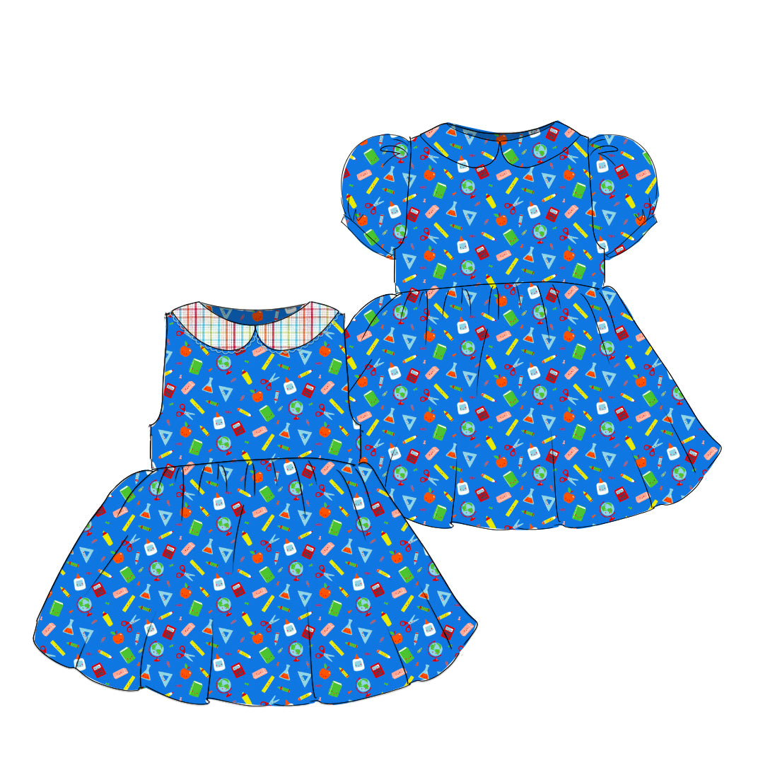 Blue Supplies - Vintage Style Basque Dress