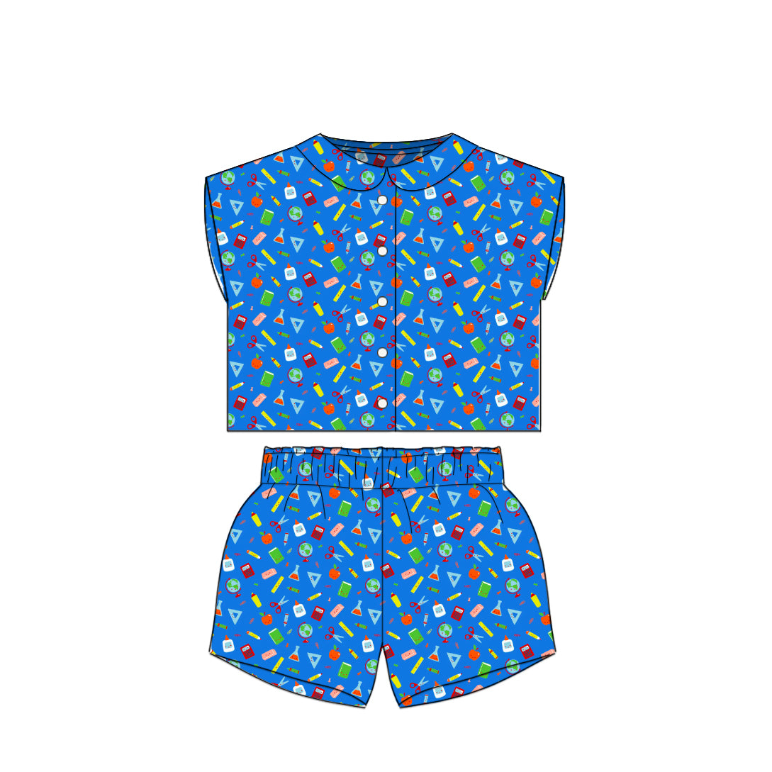 Blue Supplies - Boxier Crop Set