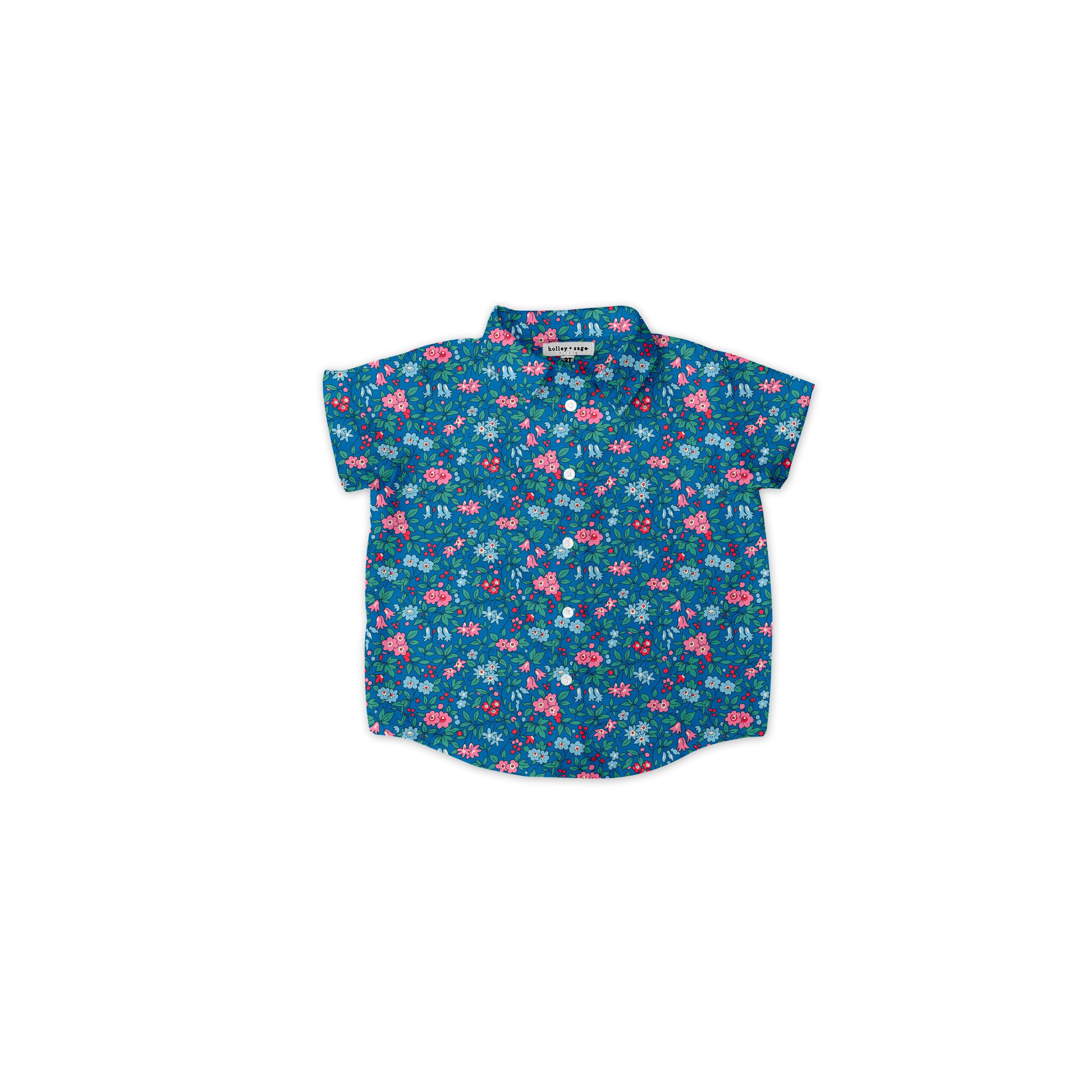 Trailing Blossom - Button Up Shirt