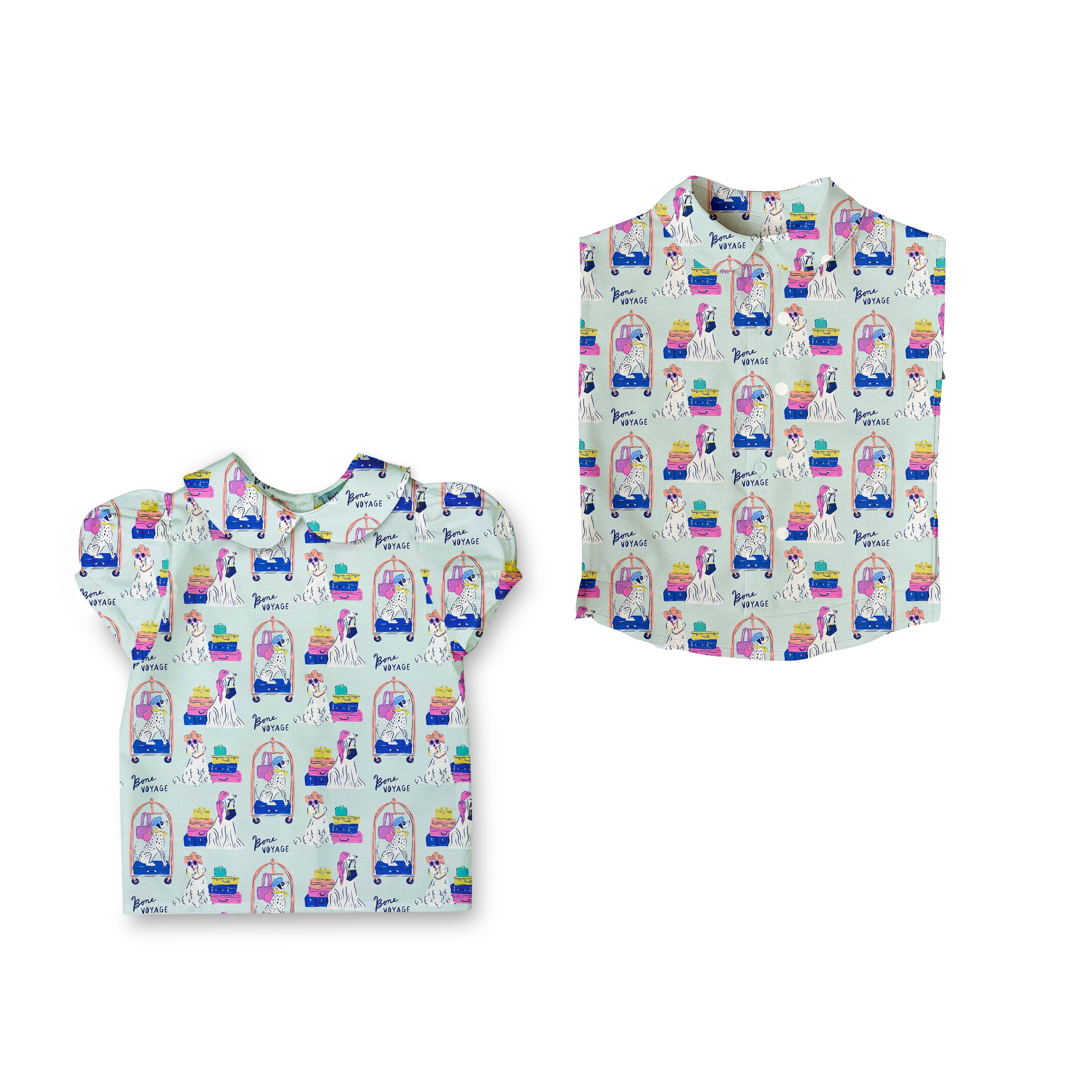 Bone Voyage - Blouse