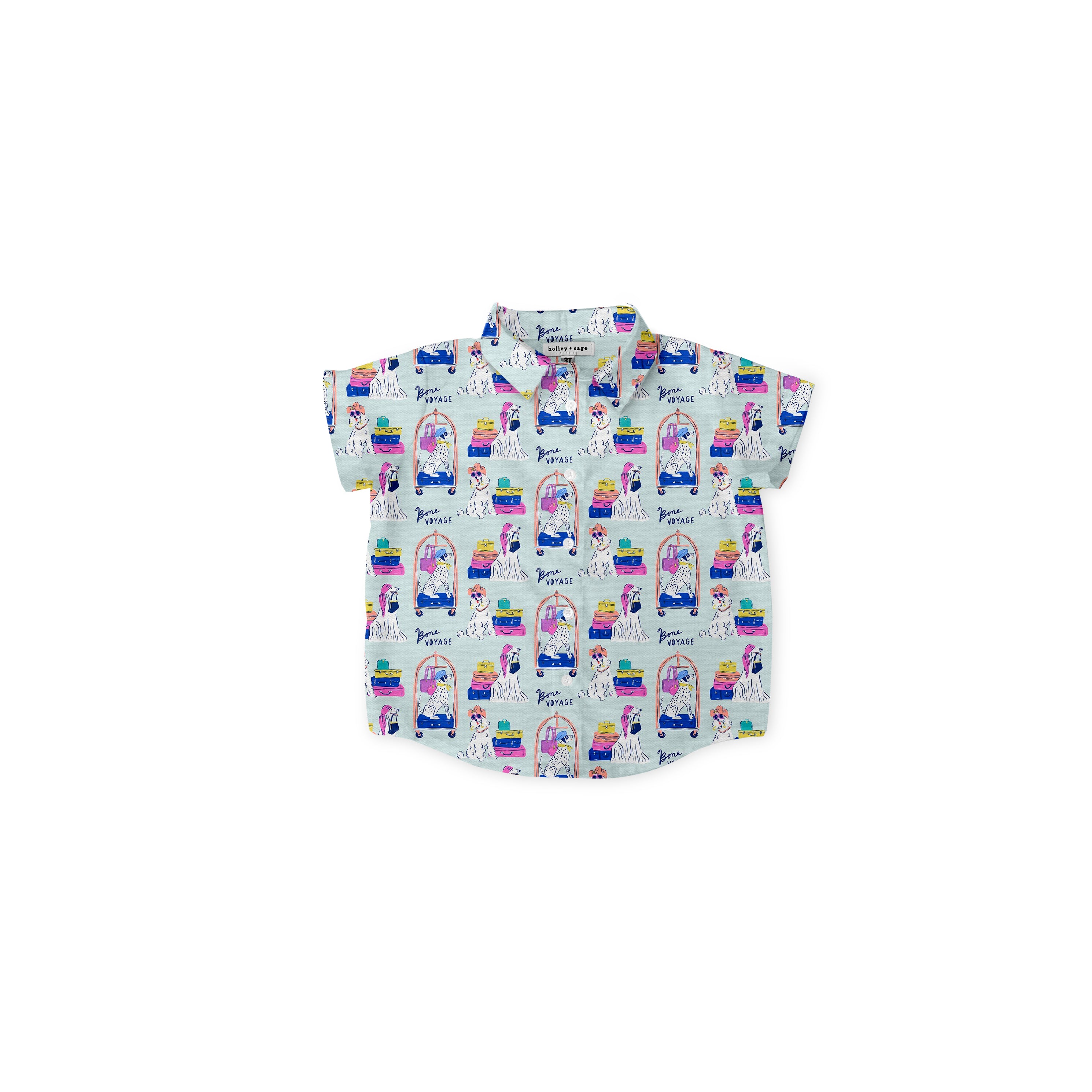 Bone Voyage - Button Up Shirt