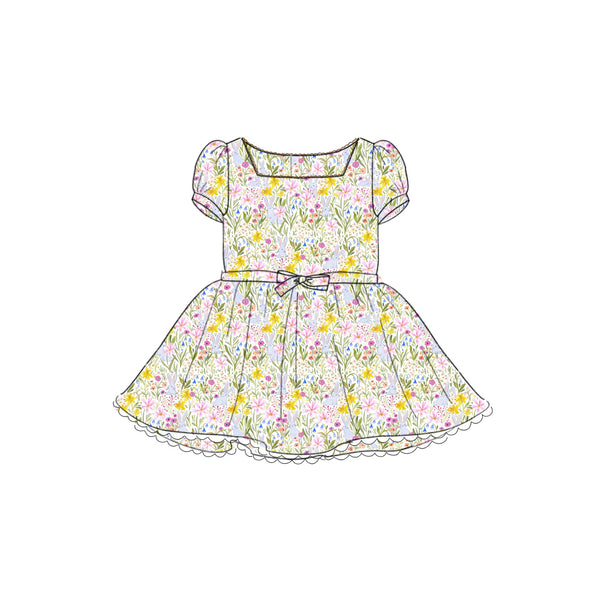 Bunny Flower - Tea Dress