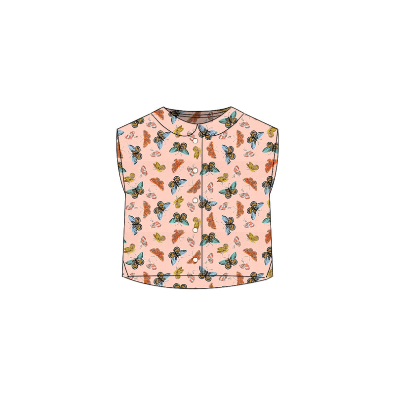 Pink Butterfly - Blouse