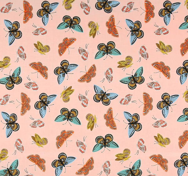 Pink Butterfly - Tie Back Sundress