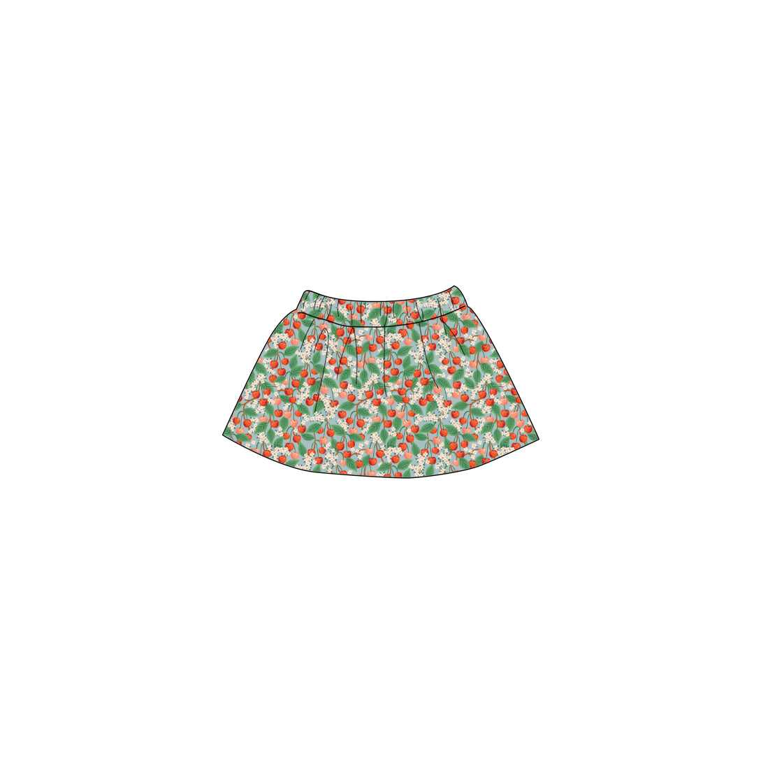 Cherries - Doll Skirt