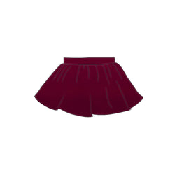 Cranberry Velvet - Skirt