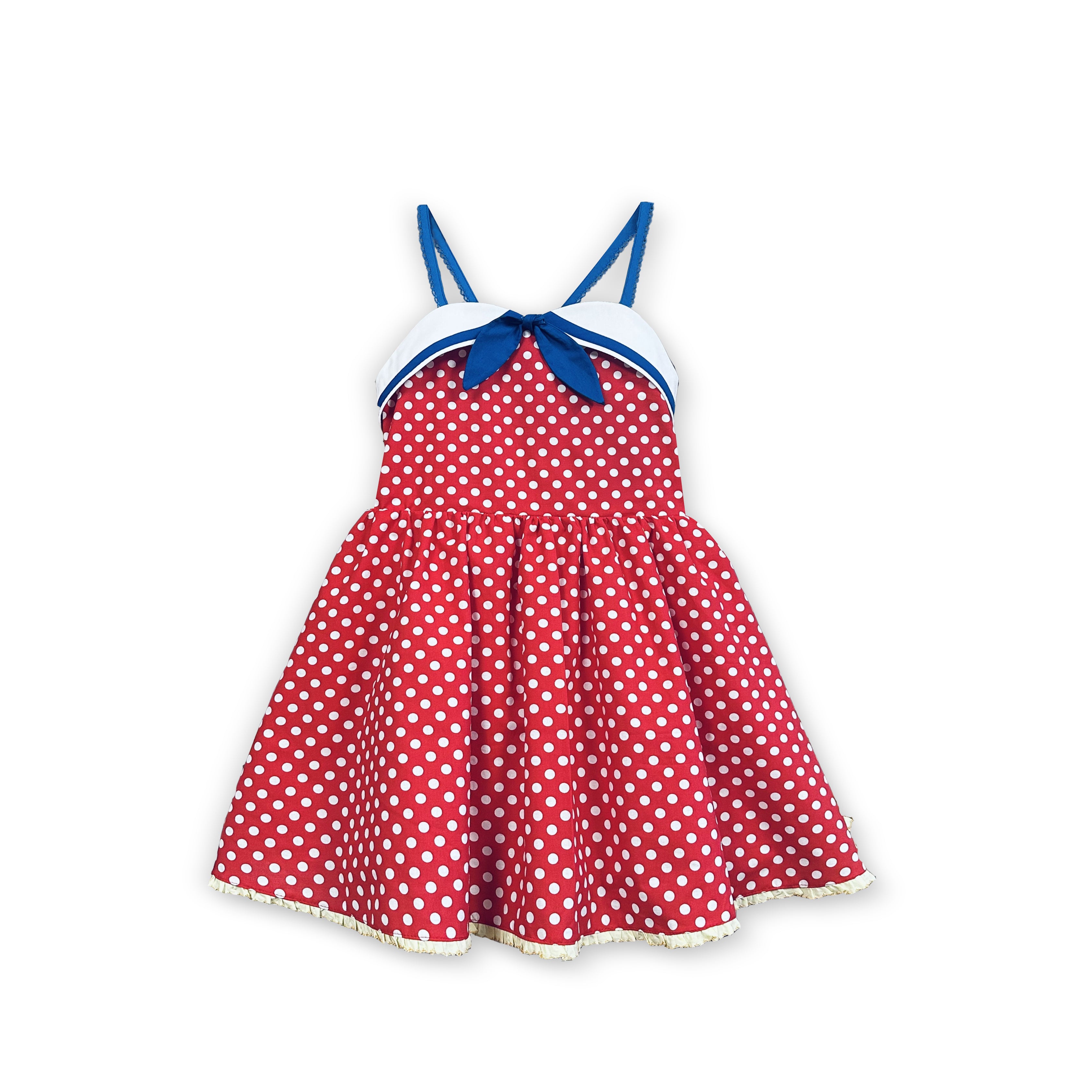 Polka Dot Sailor Dress