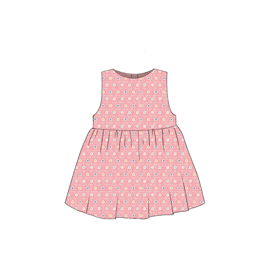 Daisy Party - Simple Smock Dress