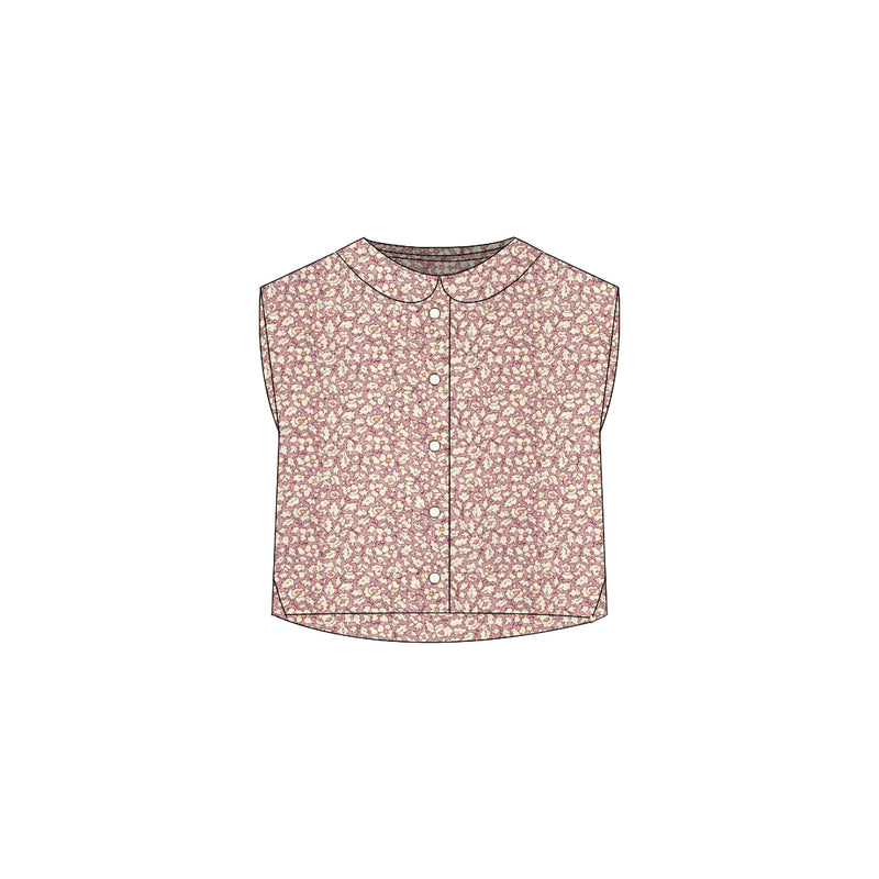 Feather Fields - Boxy Blouse