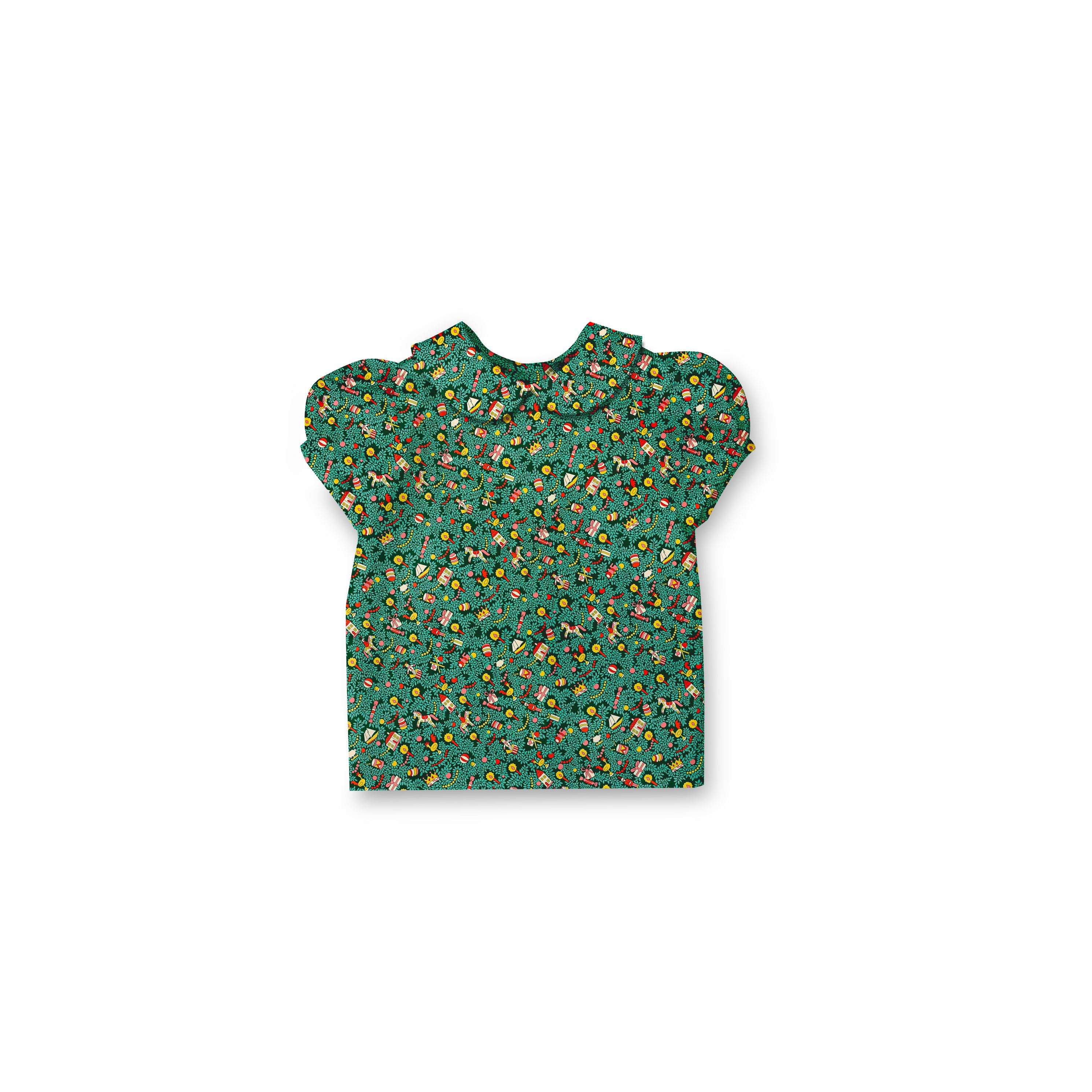 Festive Fair - Puff Sleeve Blouse