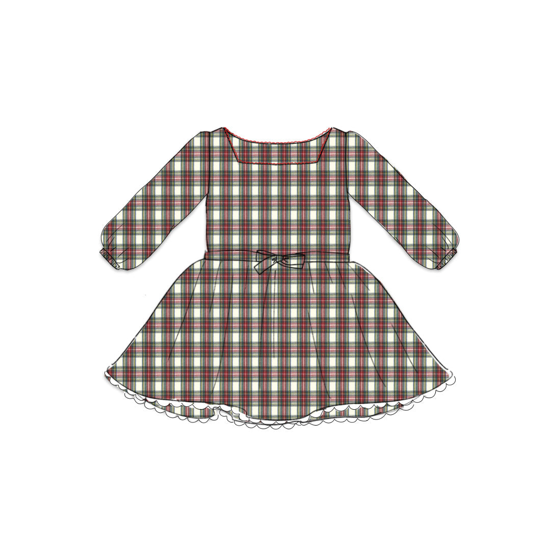 Christmas Flannel - Tea Dress