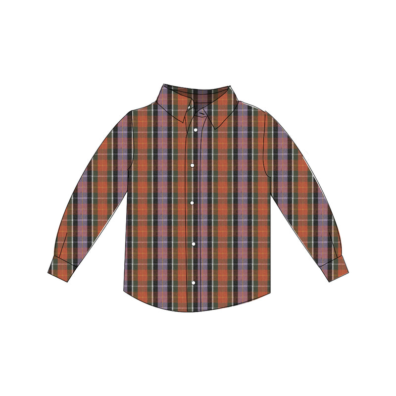 Changing Leaves Plaid - Button Up Shirt