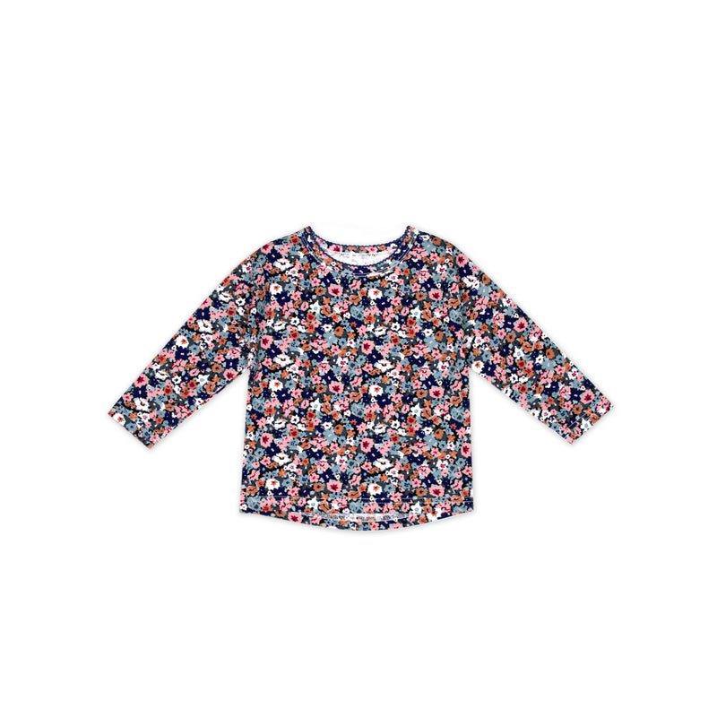 Jersey Boxy Tee in Autumn Floral