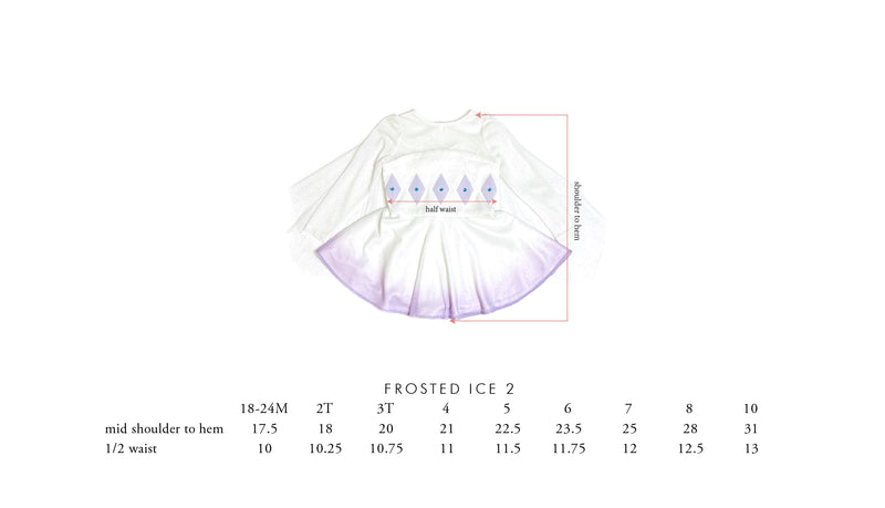 Frosted Ice 2 Princess Dress Preorder