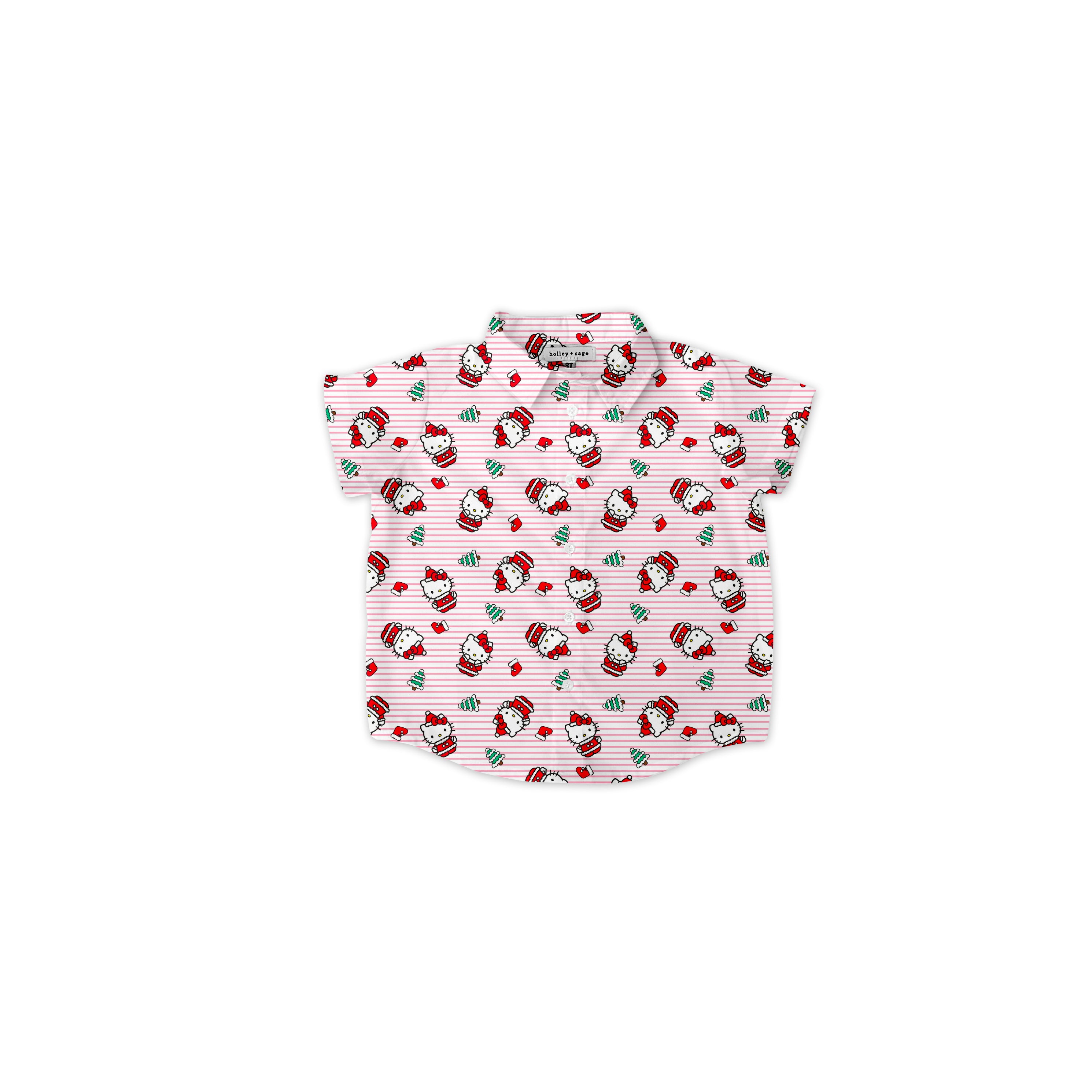 HK Christmas - Button Up Shirt