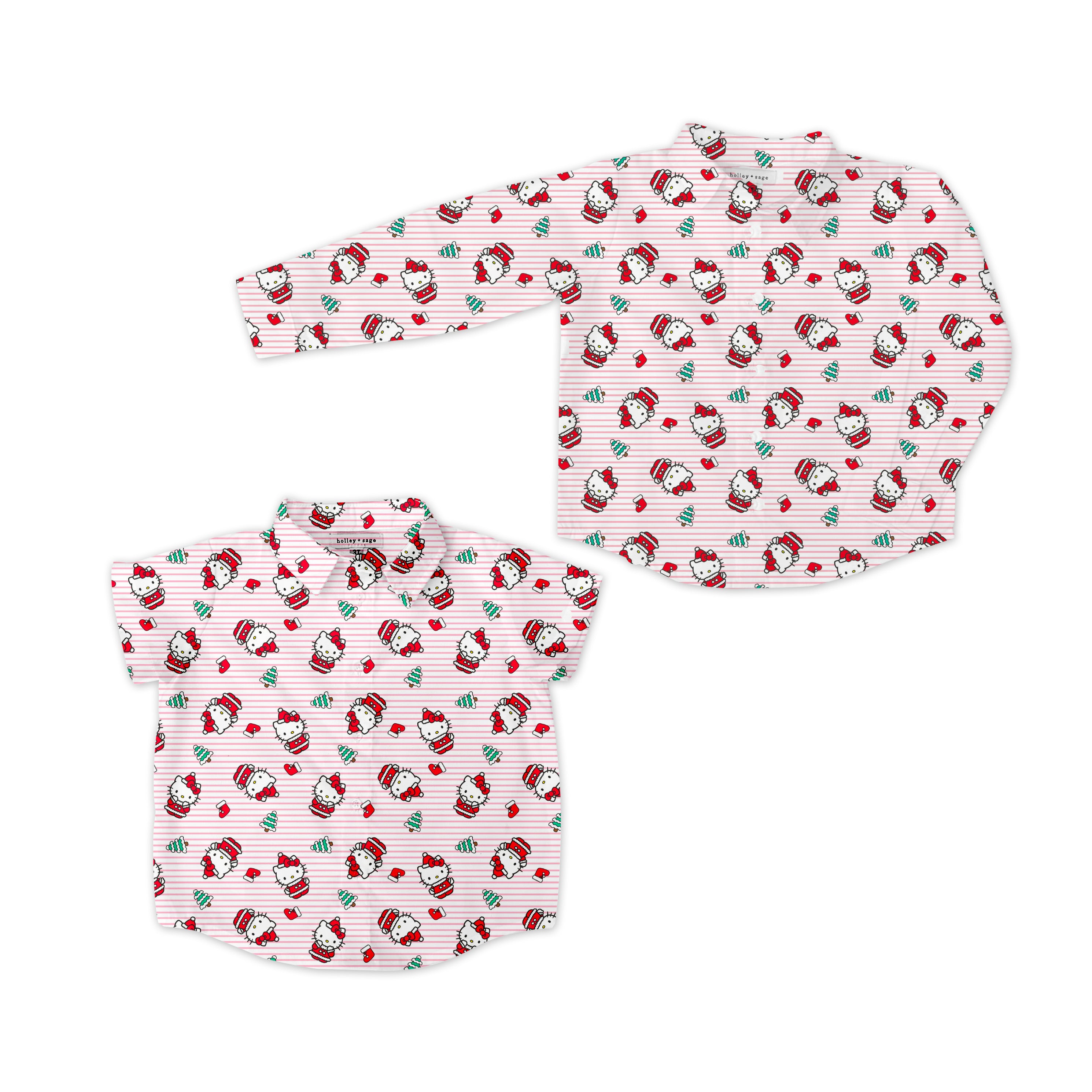 HK Christmas - Button Up Shirt