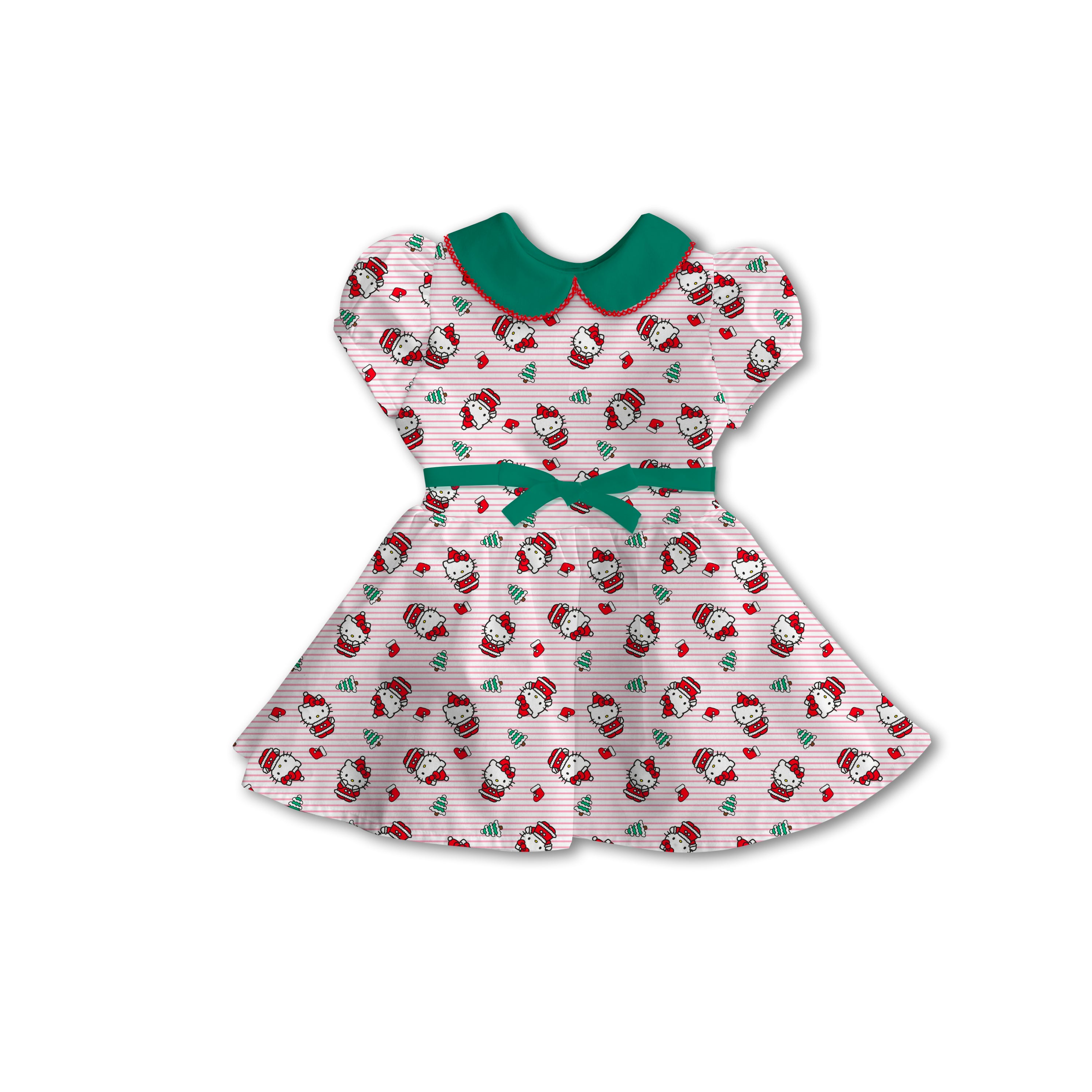HK Christmas - Tea Basque Dress