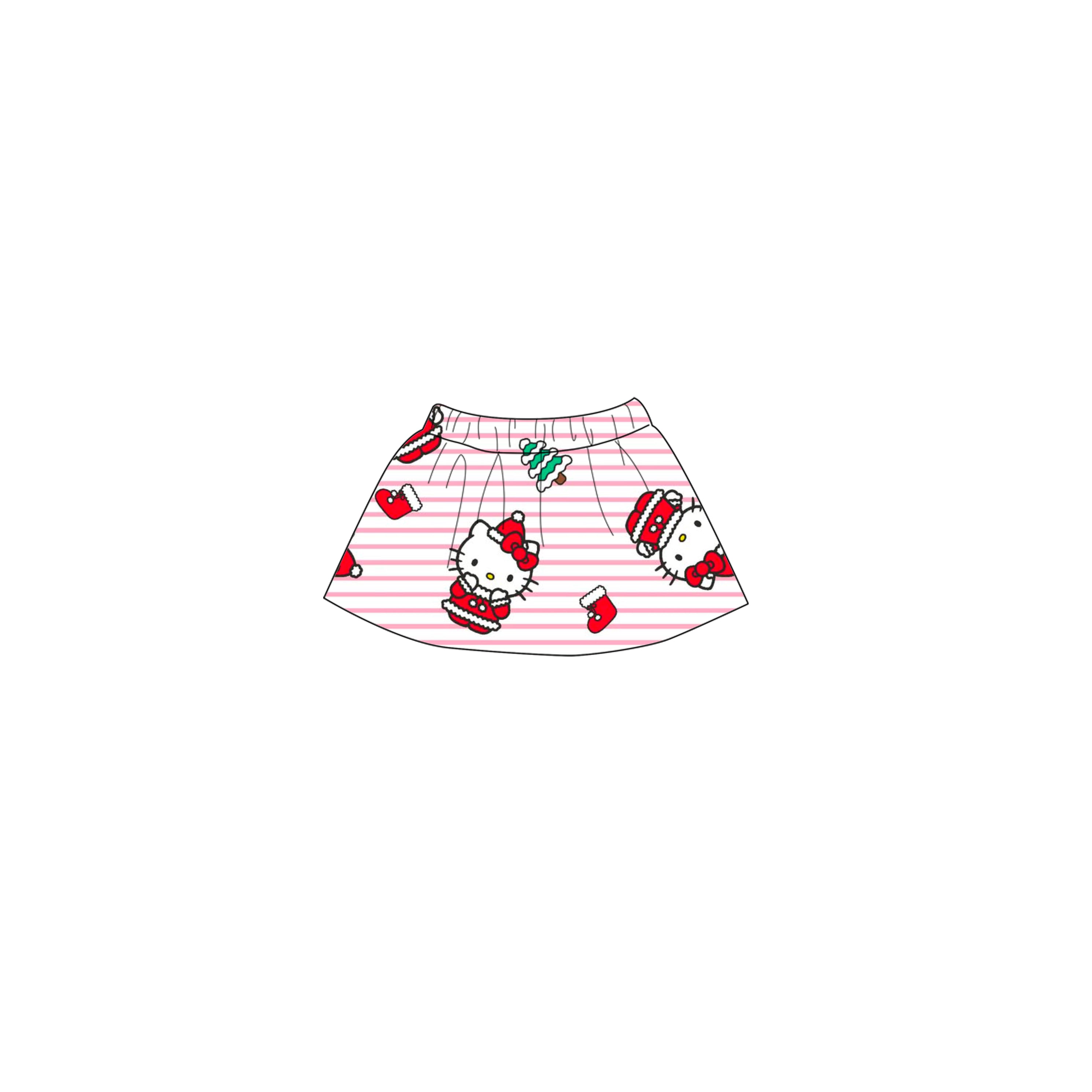 HK Christmas - Doll Skirt