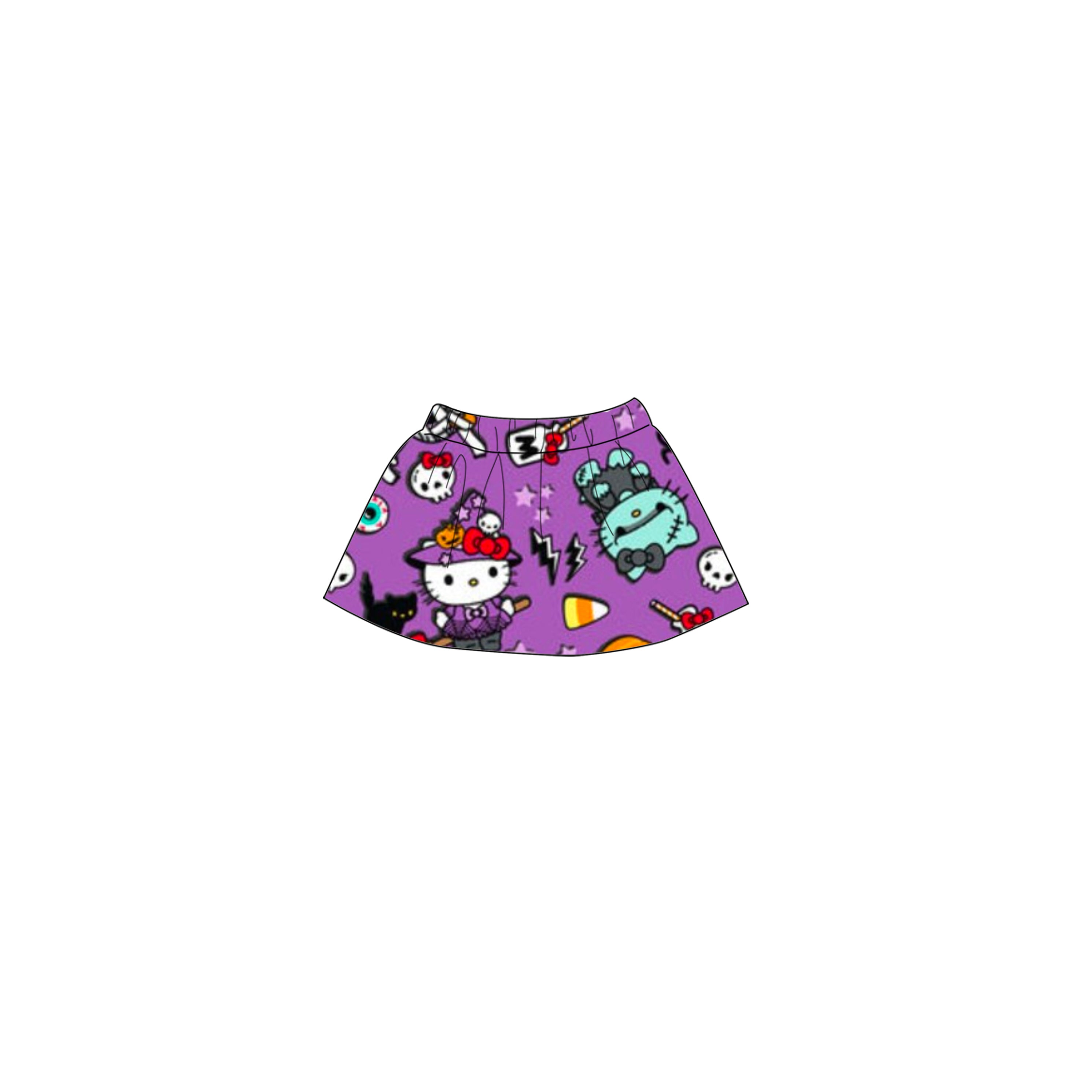 HK Halloween- Doll Skirt