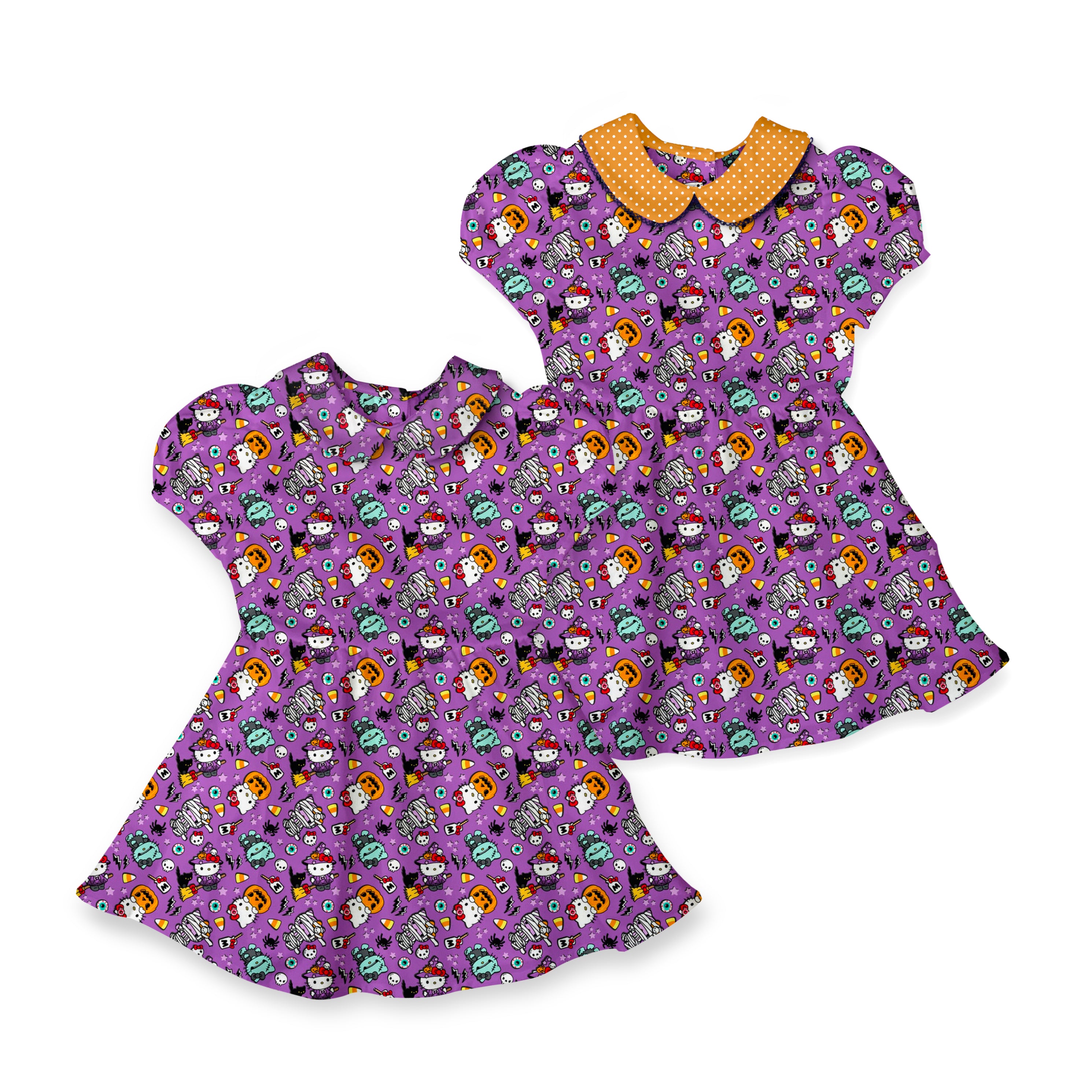 HK Halloween- Vintage Style Basque Dress
