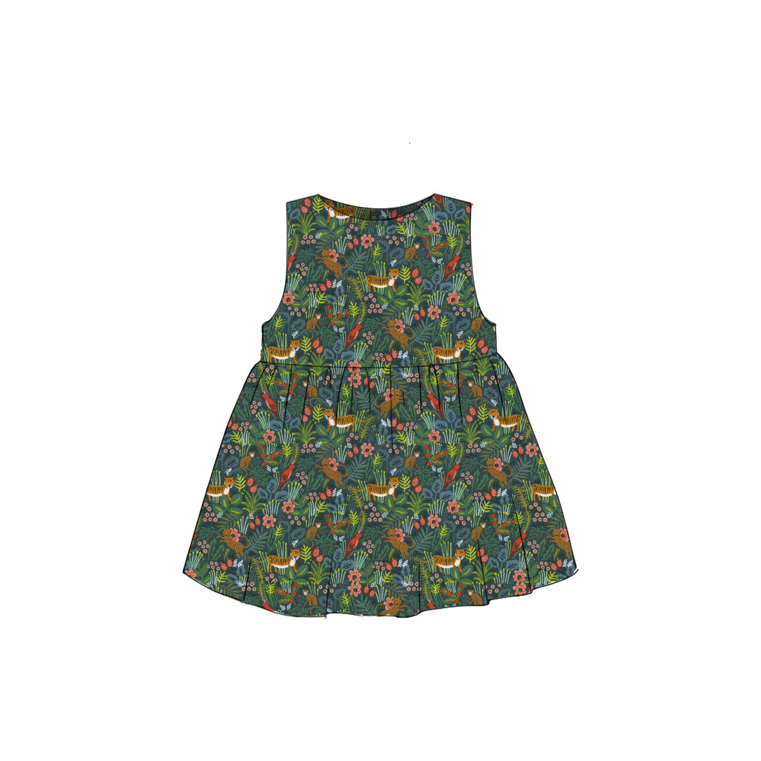 Jungle - Simple Smock Dress