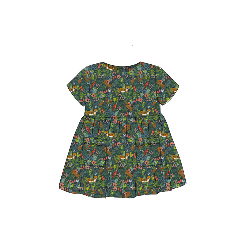 Jungle - Simple Smock Dress
