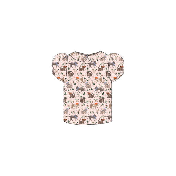 French Kitties - Puff Sleeve Blouse