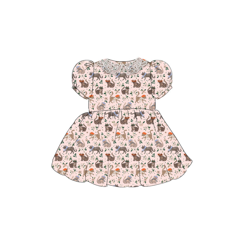 French Kitties - Vintage Style Basque Dress