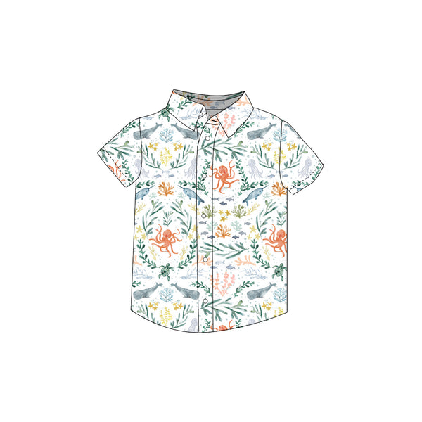 La Mer Toile - Button Up Shirt