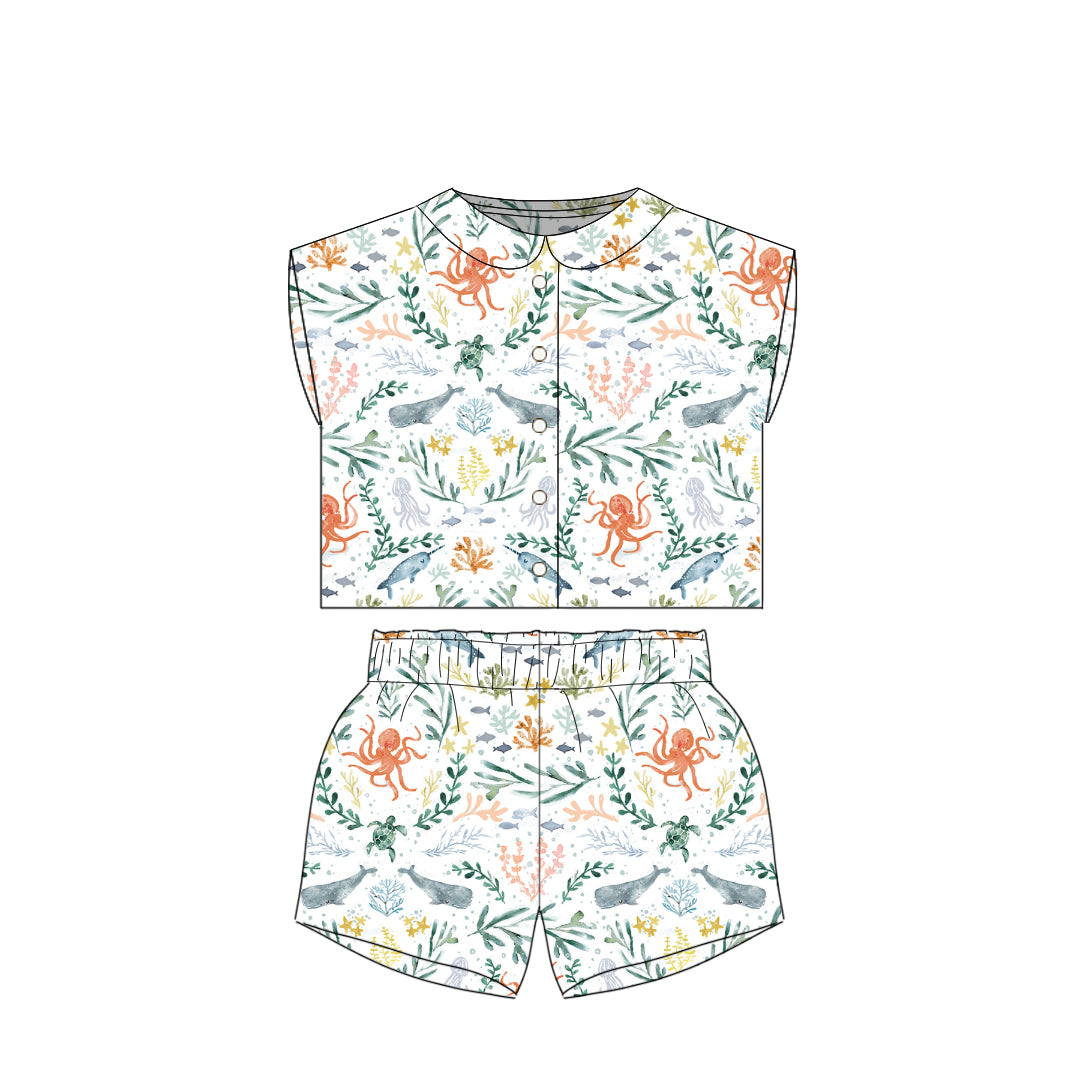 La Mer Toile - Boxier Crop Set