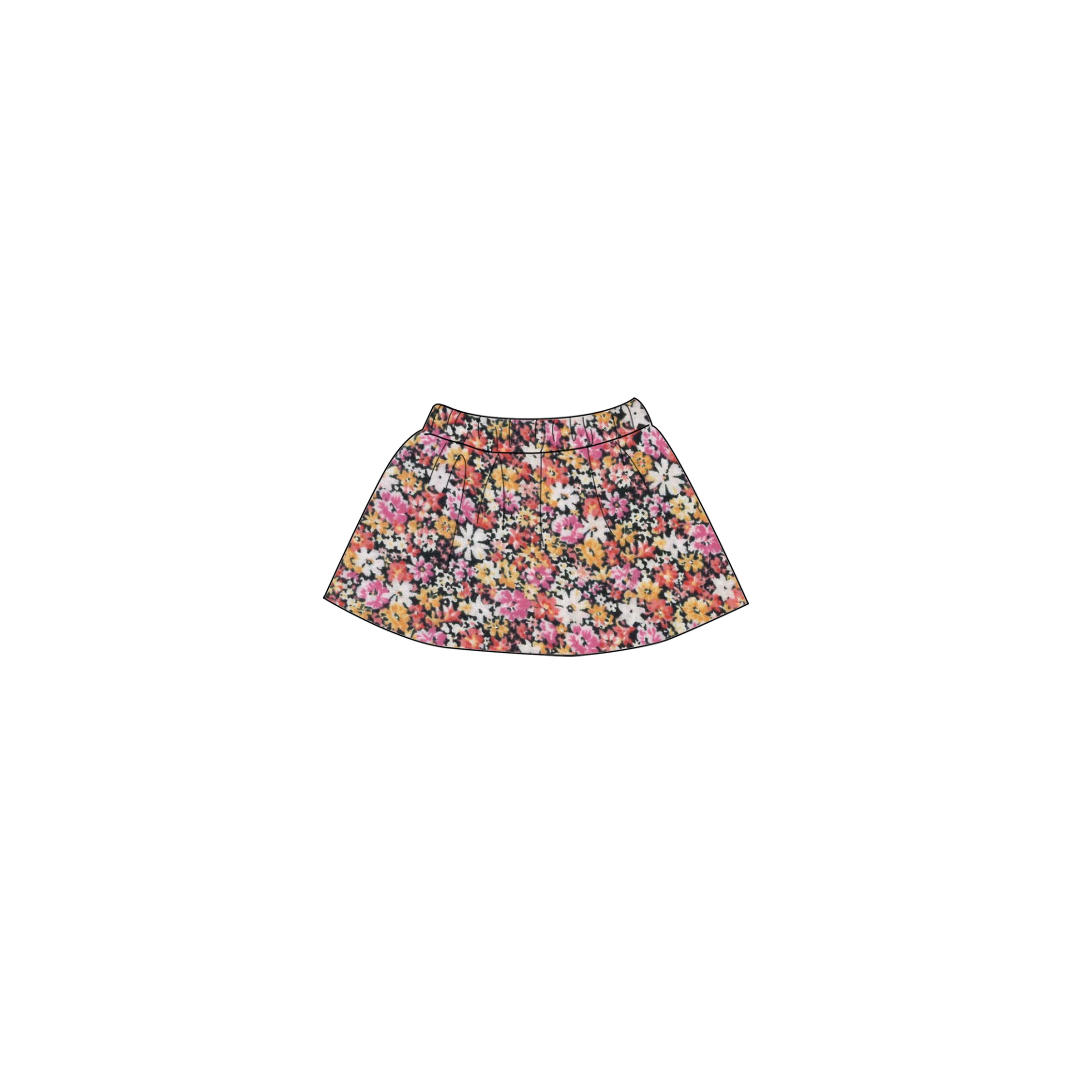 Autumn Lawn - Doll Skirt
