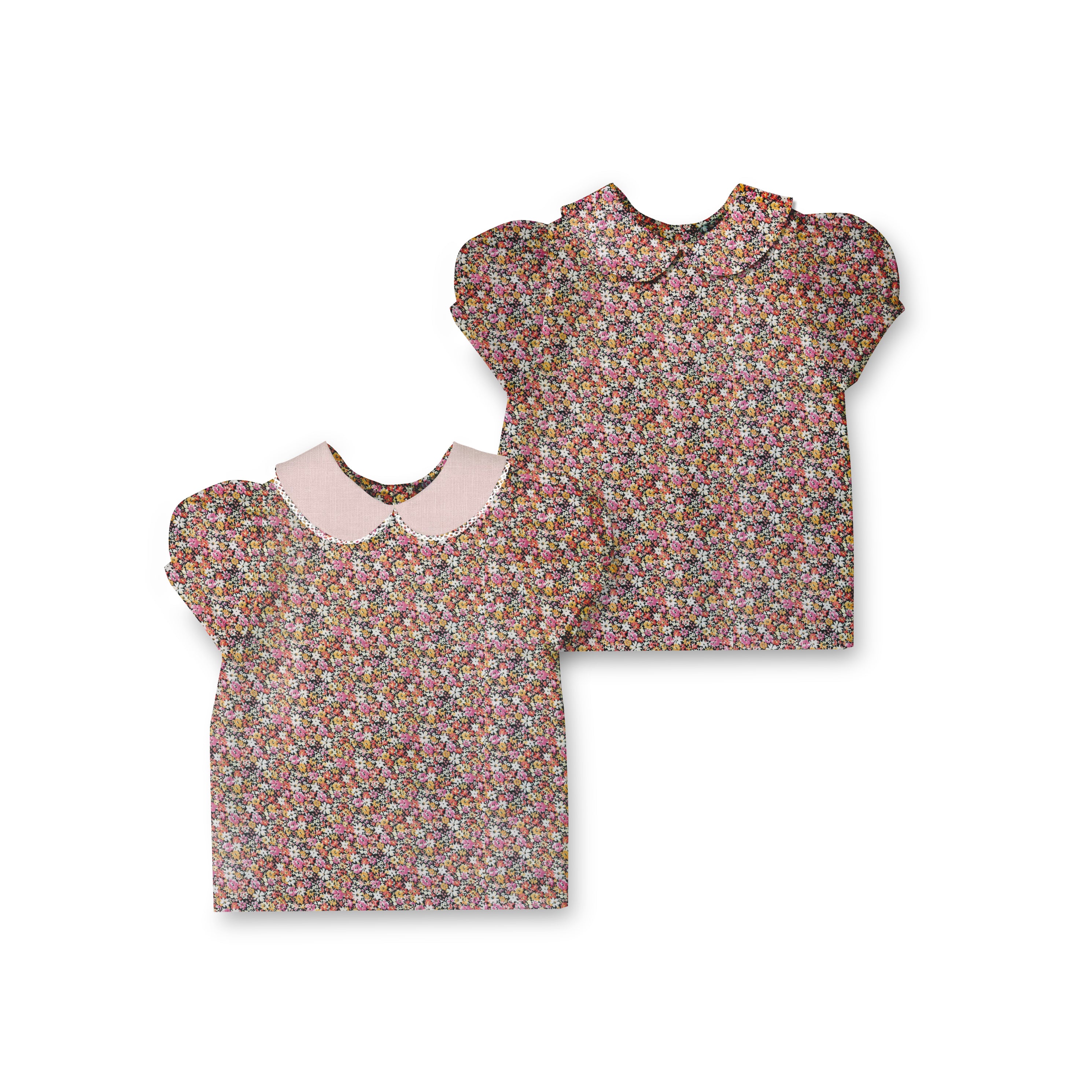 Autumn Lawn - Puff Sleeve Blouse