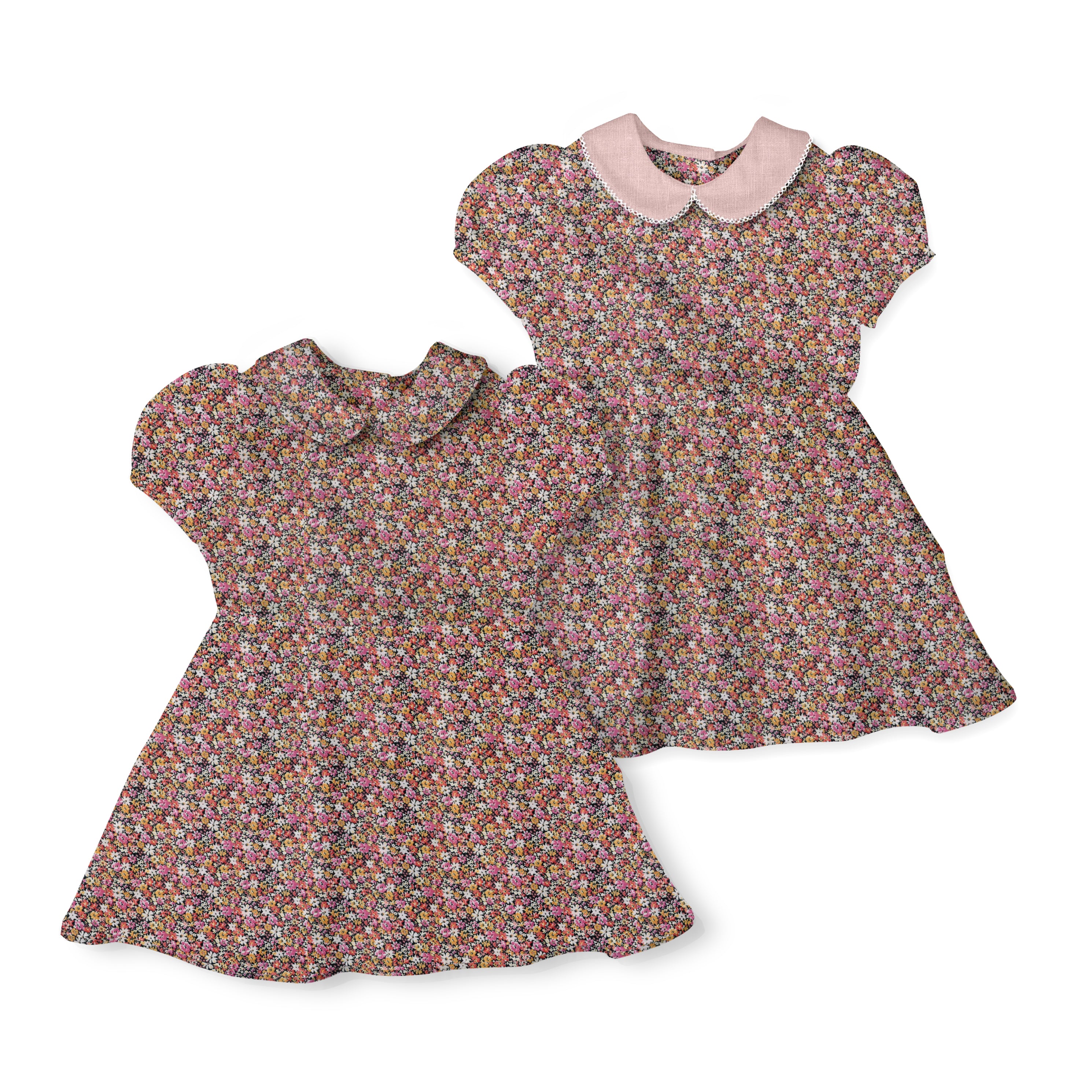 Autumn Lawn - Vintage Style Basque Dress