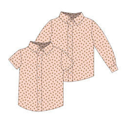 Little Gingerbread - Button Up Shirt