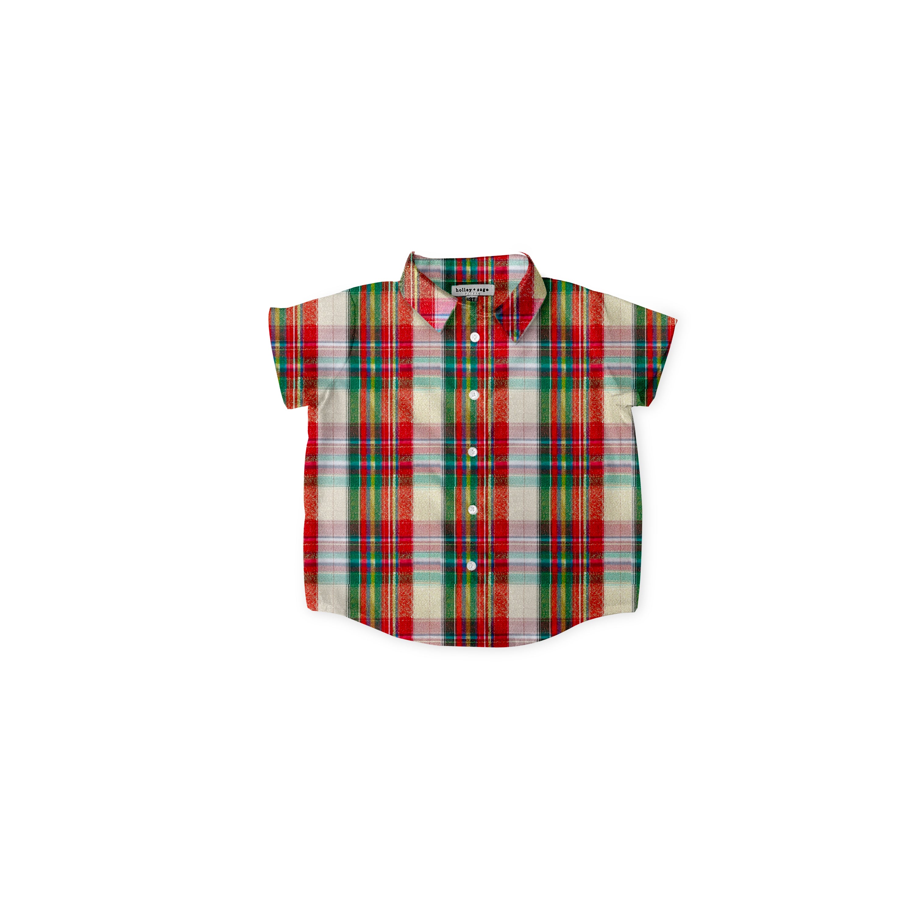 Nutcracker Tartan - Button Up Shirt