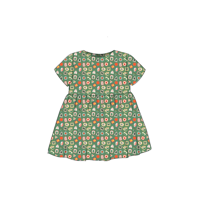 Patches - Simple Smock Dress