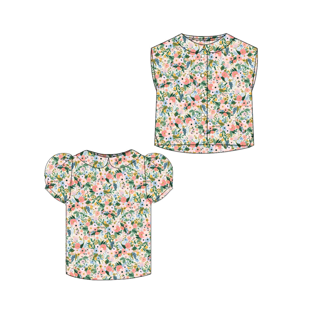 Petite Garden Rayon - Blouse