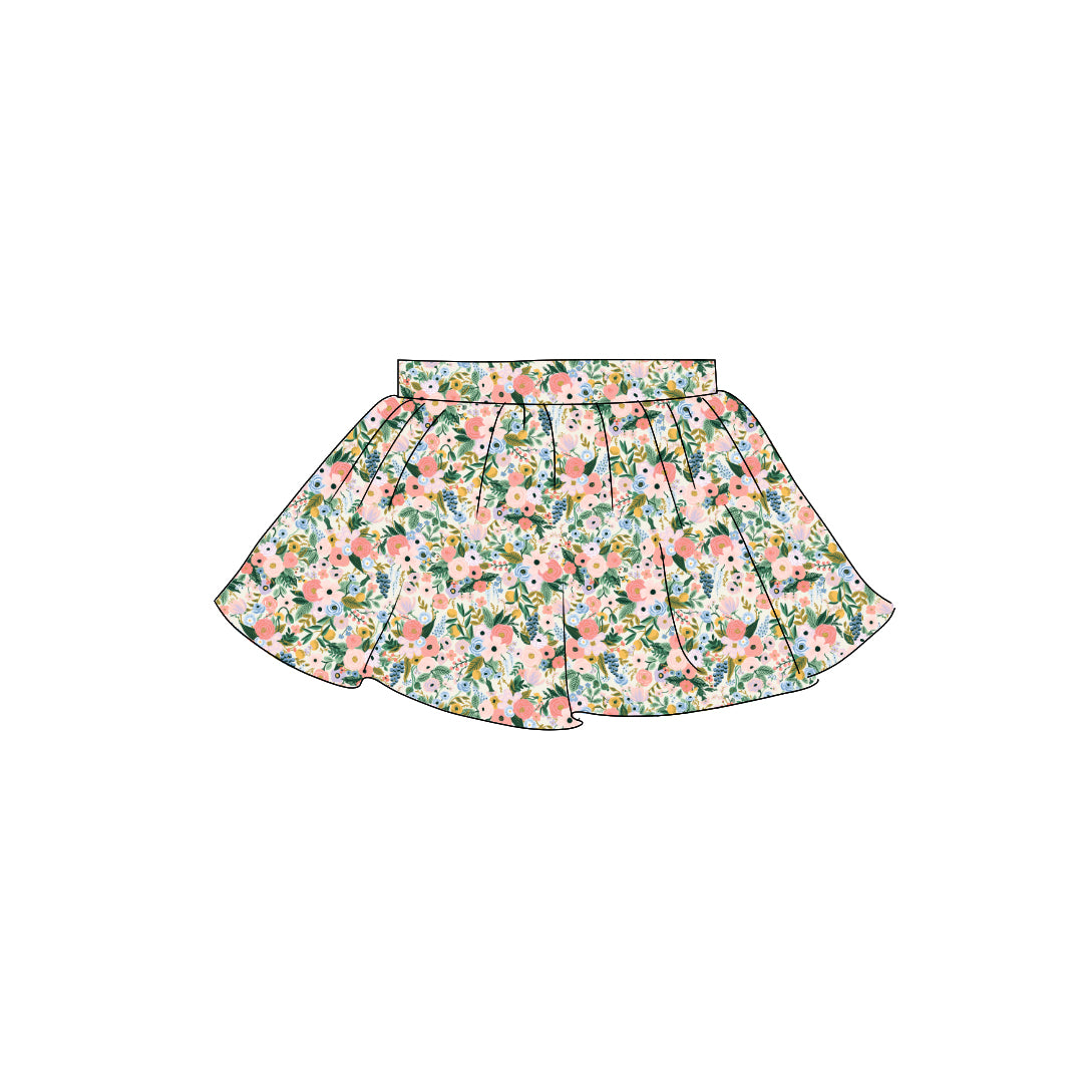 Petite Garden Rayon - Skirt