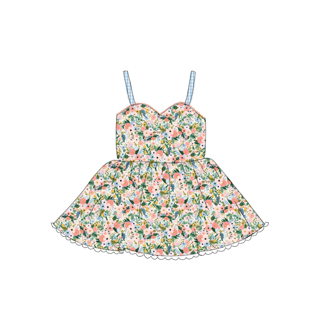 Petite Garden Rayon - Ballerina Dress