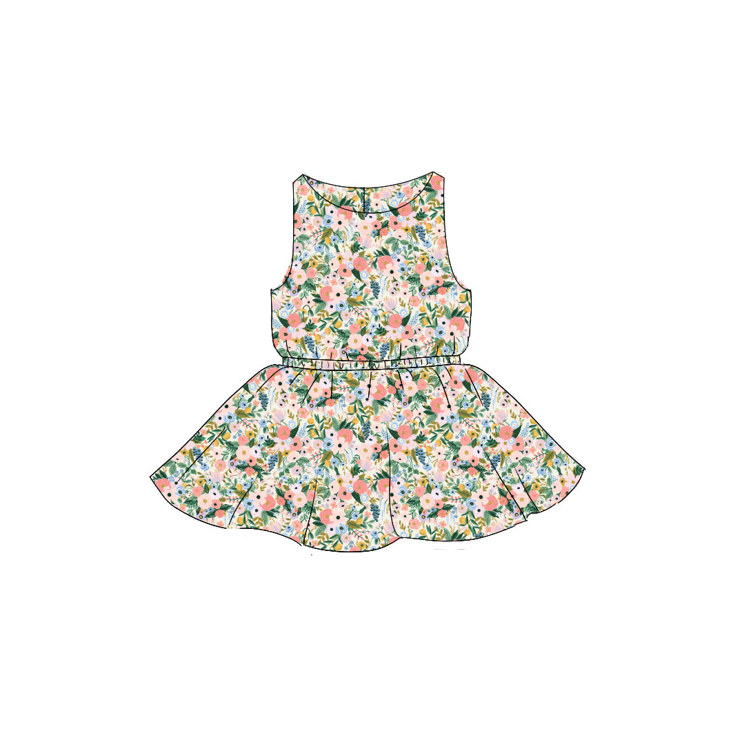 Petite Garden Rayon - Tank Twirl