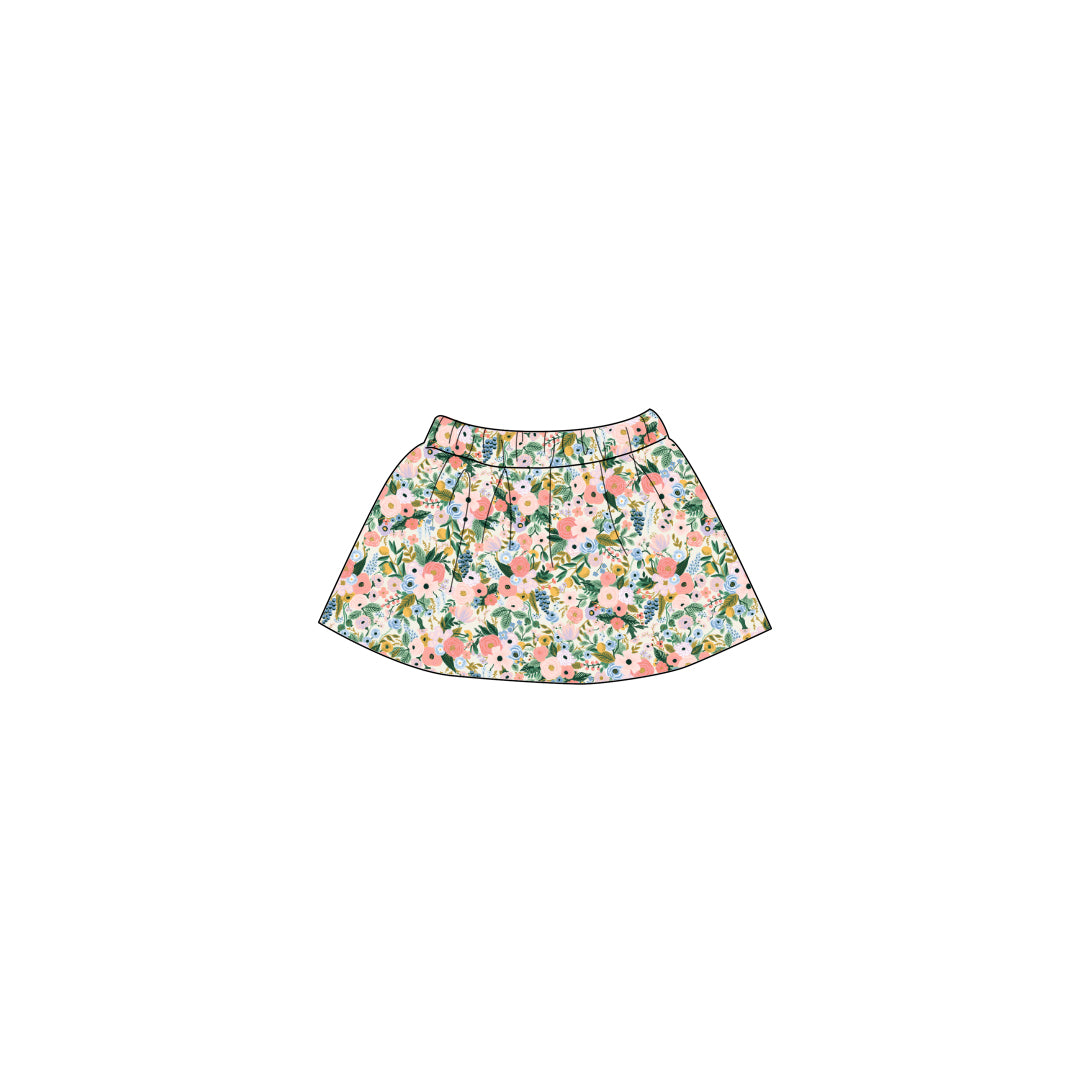 Petite Garden Rayon - Doll Skirt